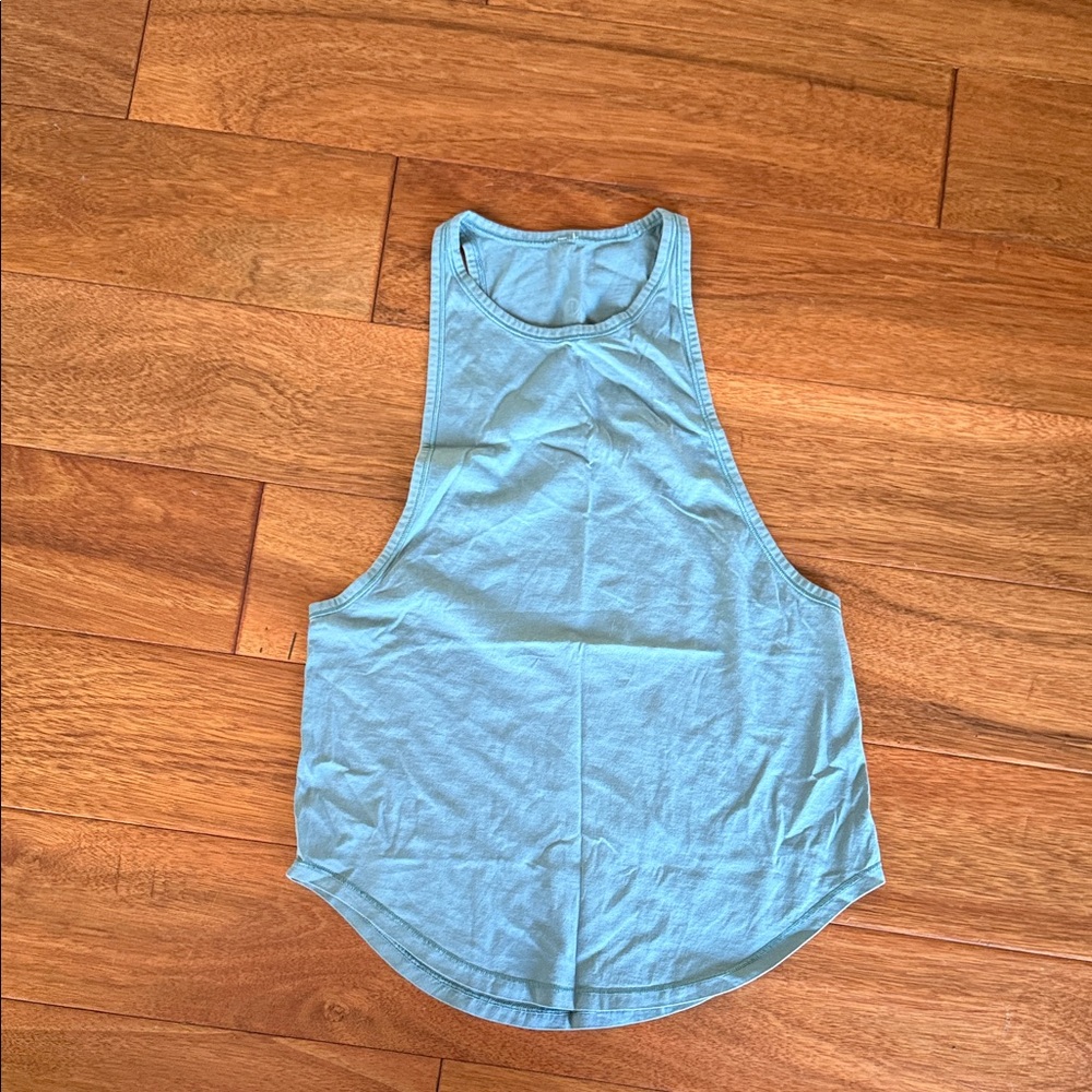 lululemon athletica Light Blue Tank Top